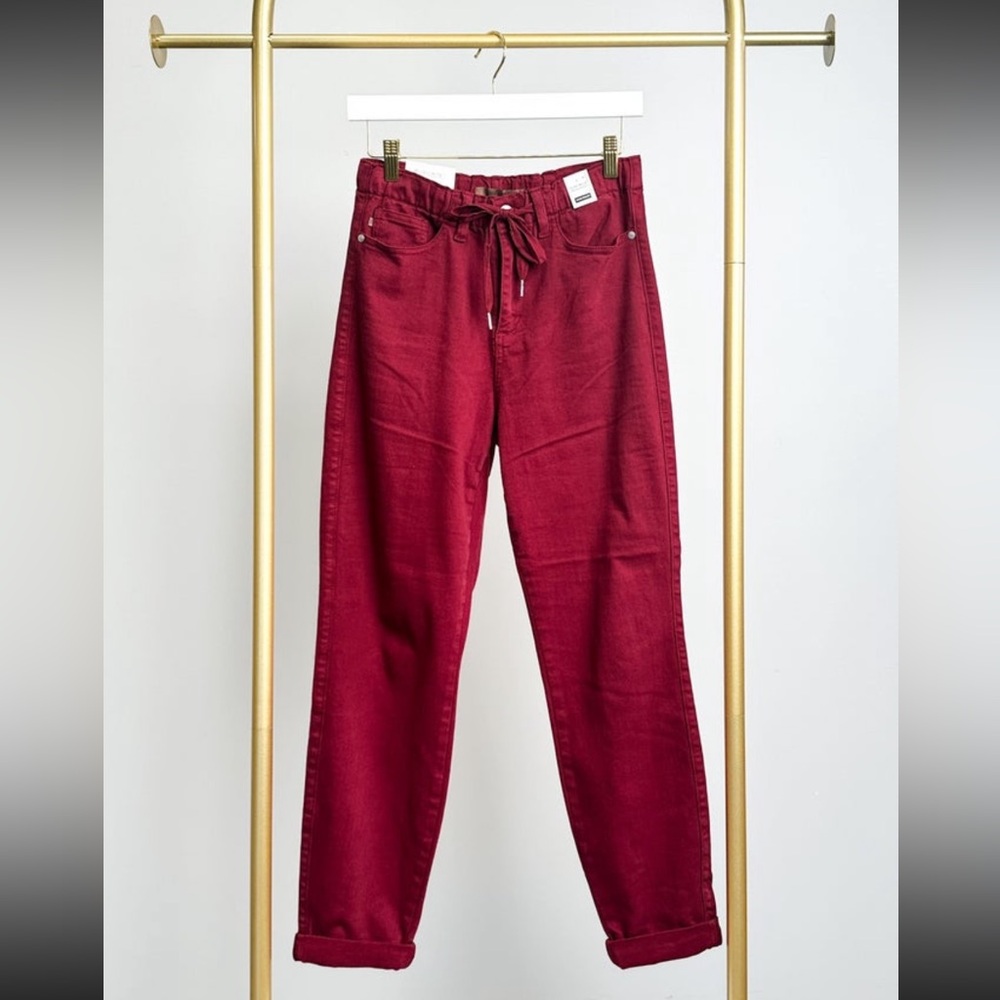 Judy Blue High Waist Pull On Double Cuff Jogger